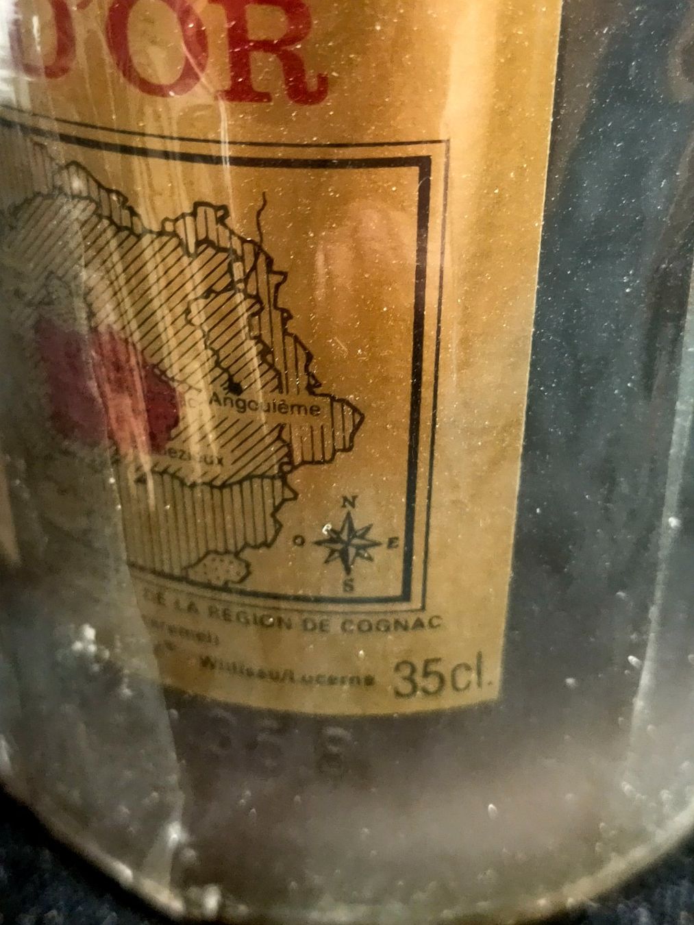 Bevande alcoliche: CARTE D'OR COGNAC – Nuovo (secondo la descrizione) da Genève venduto da Leboucheoreilles 3