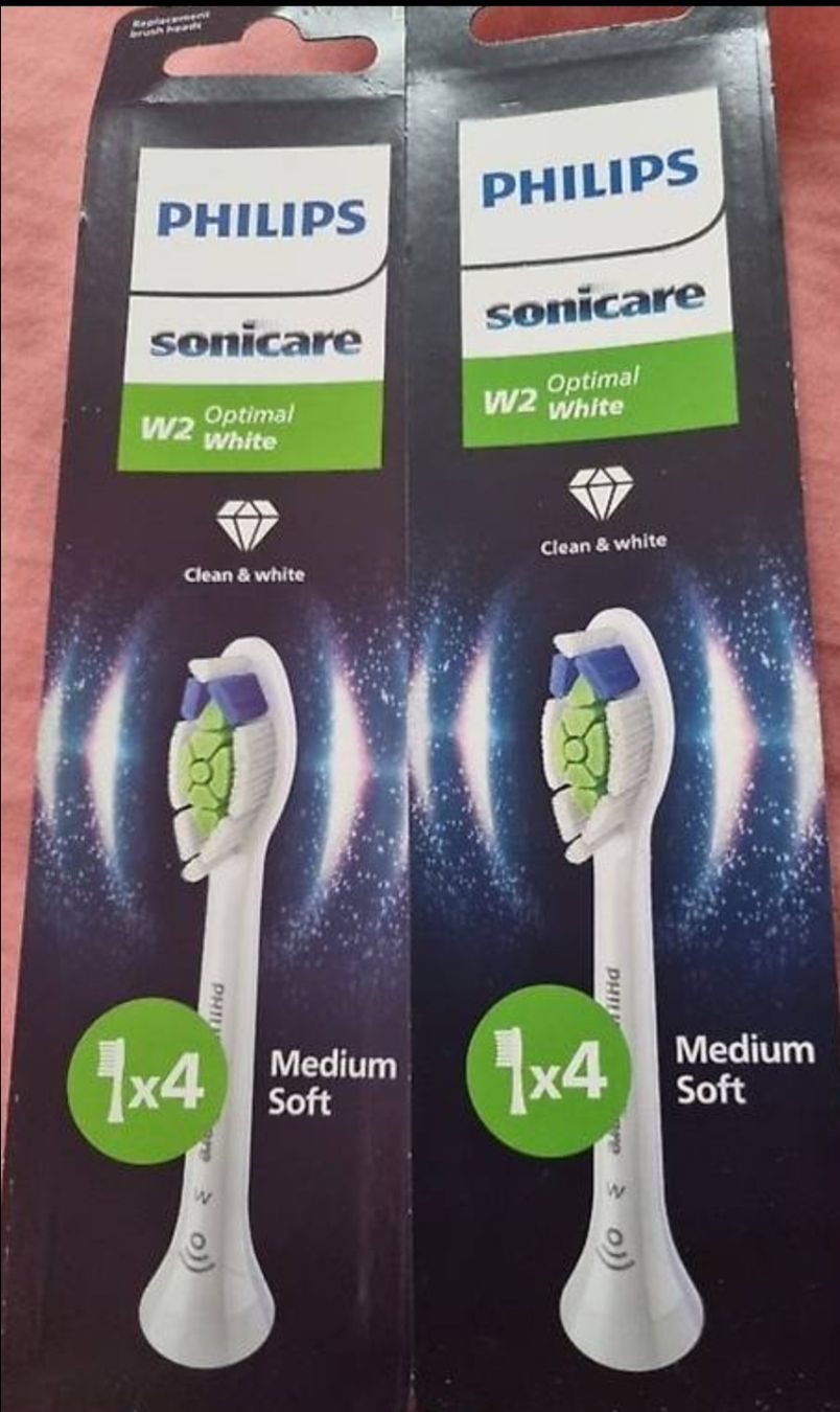Philips Sonicare Cura dei denti: Philips Sonicare W2 Optimal White, 2x4 brossettes neuves – Nuovo e nell'imballaggio originale da Genève venduto da mei_d6lr