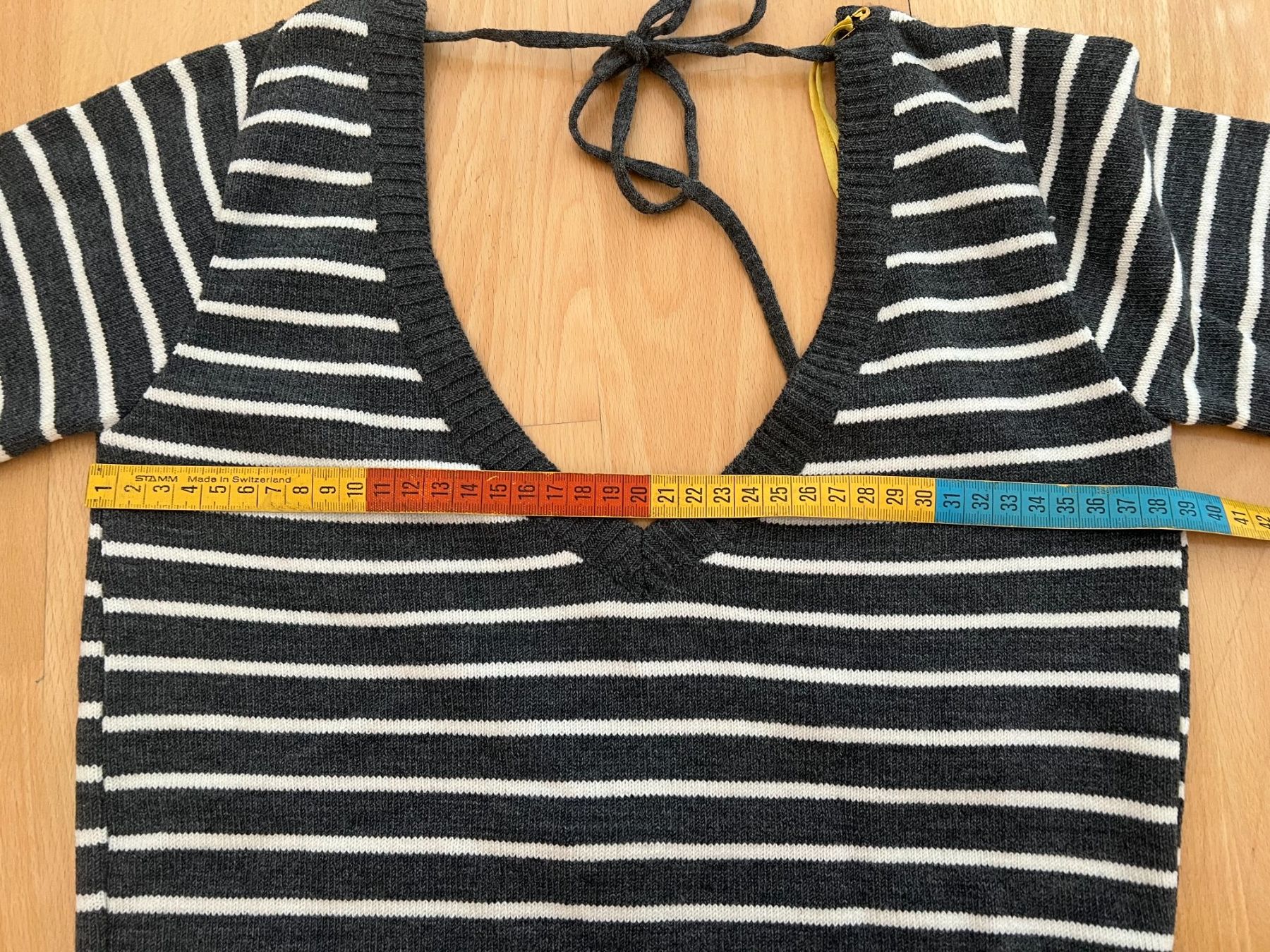 Maglioni & Felpe: NEXOS Strickpullover, 50% Wolle, Gr. M, Grau/Weiss, NEU – Nuovo e nell'imballaggio originale da Worb venduto da farben20zauber 4