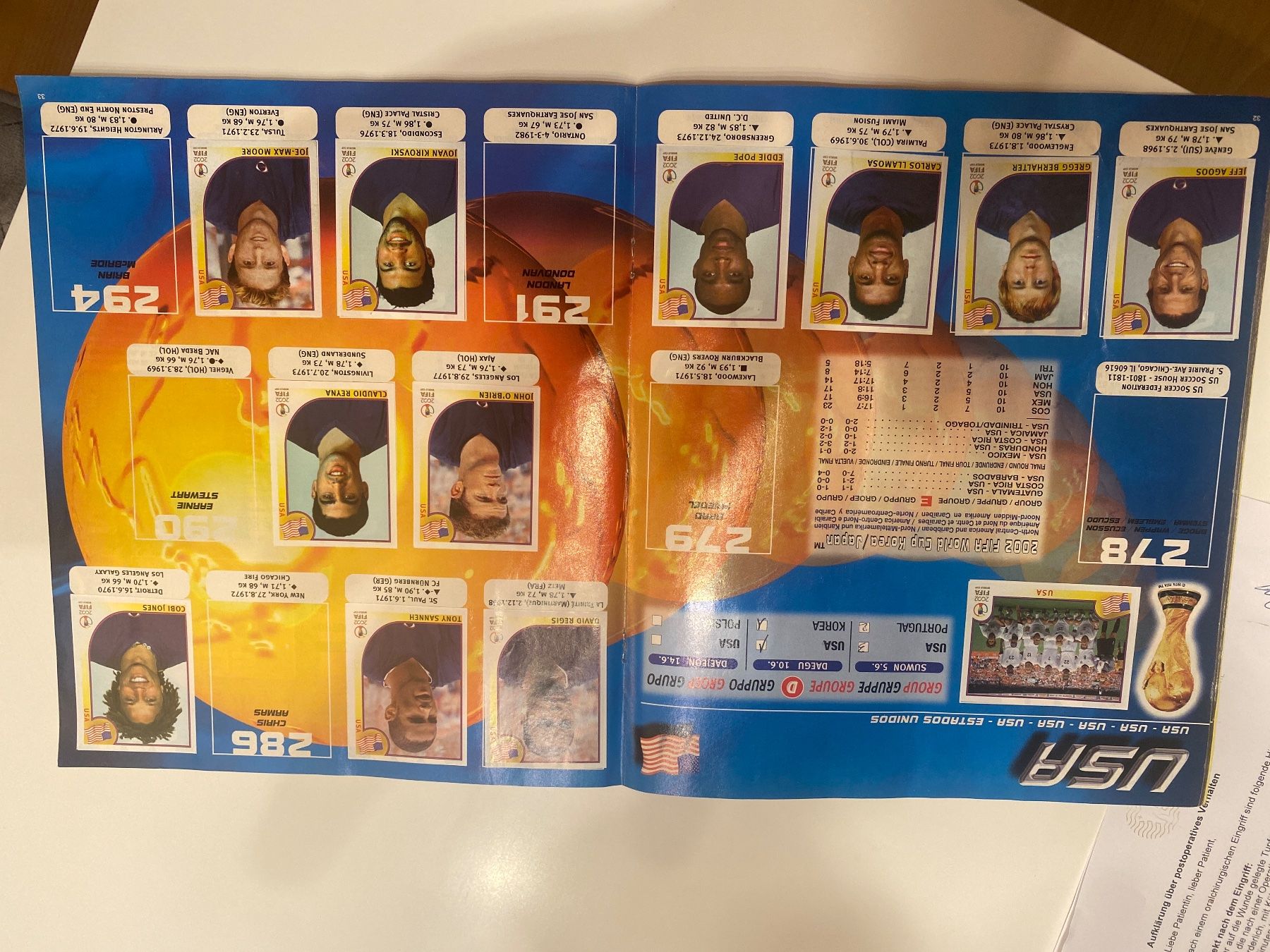 Panini Album: Panini WC 2002 Album – Usato da Uster venduto da oik_5k2y 4