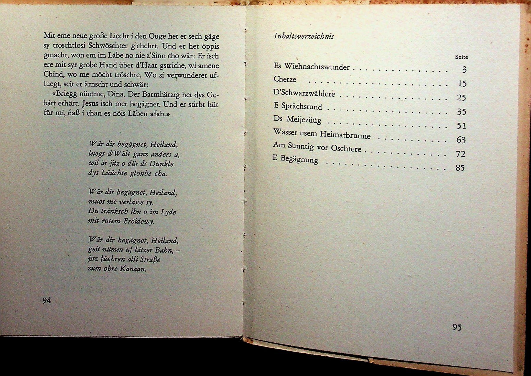 Bücher: Marta Wild Am Heimatbrunne  Bärndütsch – Gebraucht aus Reitnau von Zaomir 3