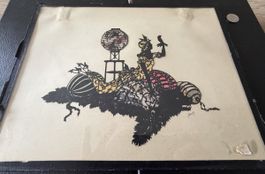Art Deco Diva Silhouette 1920er Schattenkunst (Honely?)