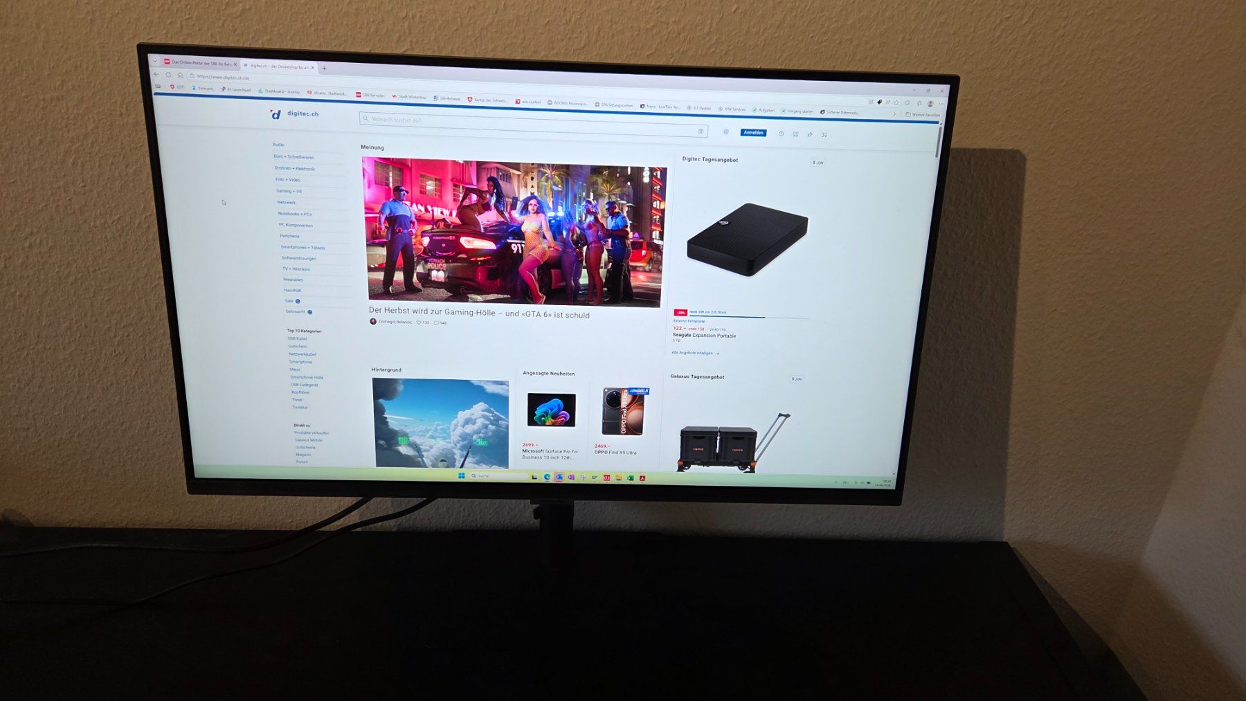 Samsung Monitor: Samsung S32A600, WQHD, LCD, 32 Zoll Monitor – Usato da Guntershausen venduto da subaru-555