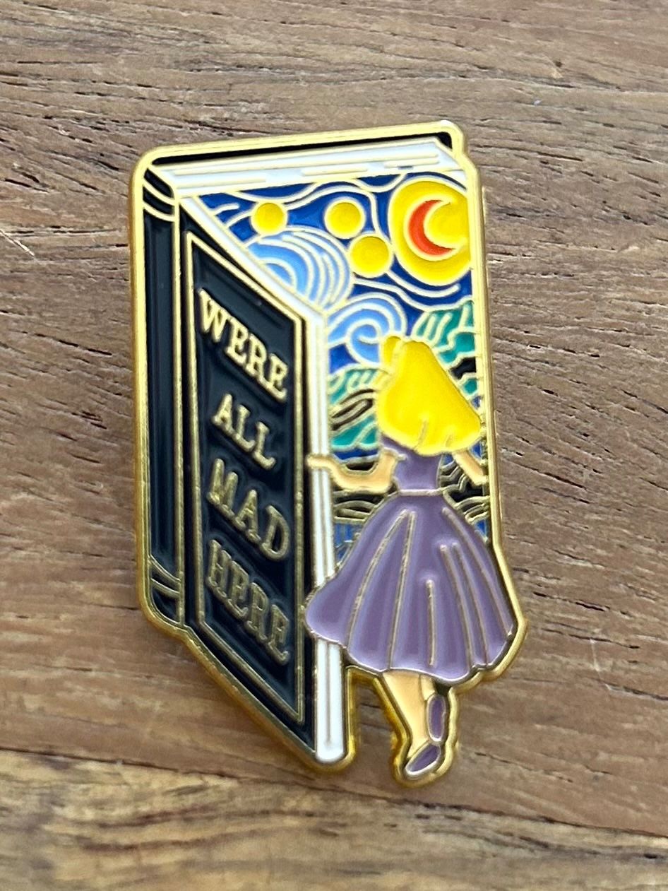 Placchette & Badge: Pin Alice im Wunderland – Nuovo e nell'imballaggio originale da Geneve venduto da vane267