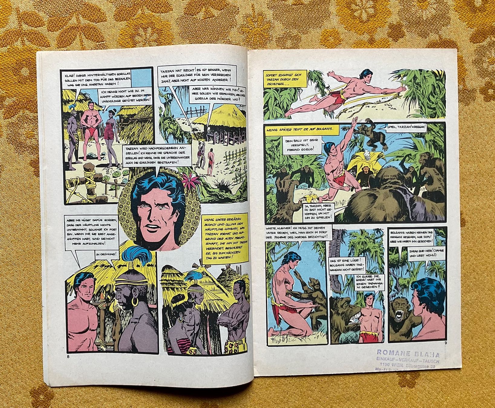 Comics: Tarzan Heft Nr 202 von 1975 – Gebraucht aus Endingen von nathan05 3