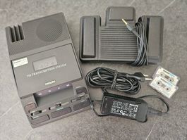 Philips 710 Transcription System mit Fusssteuerung