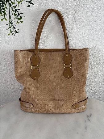 Tasche Estee Lauder beige/braun