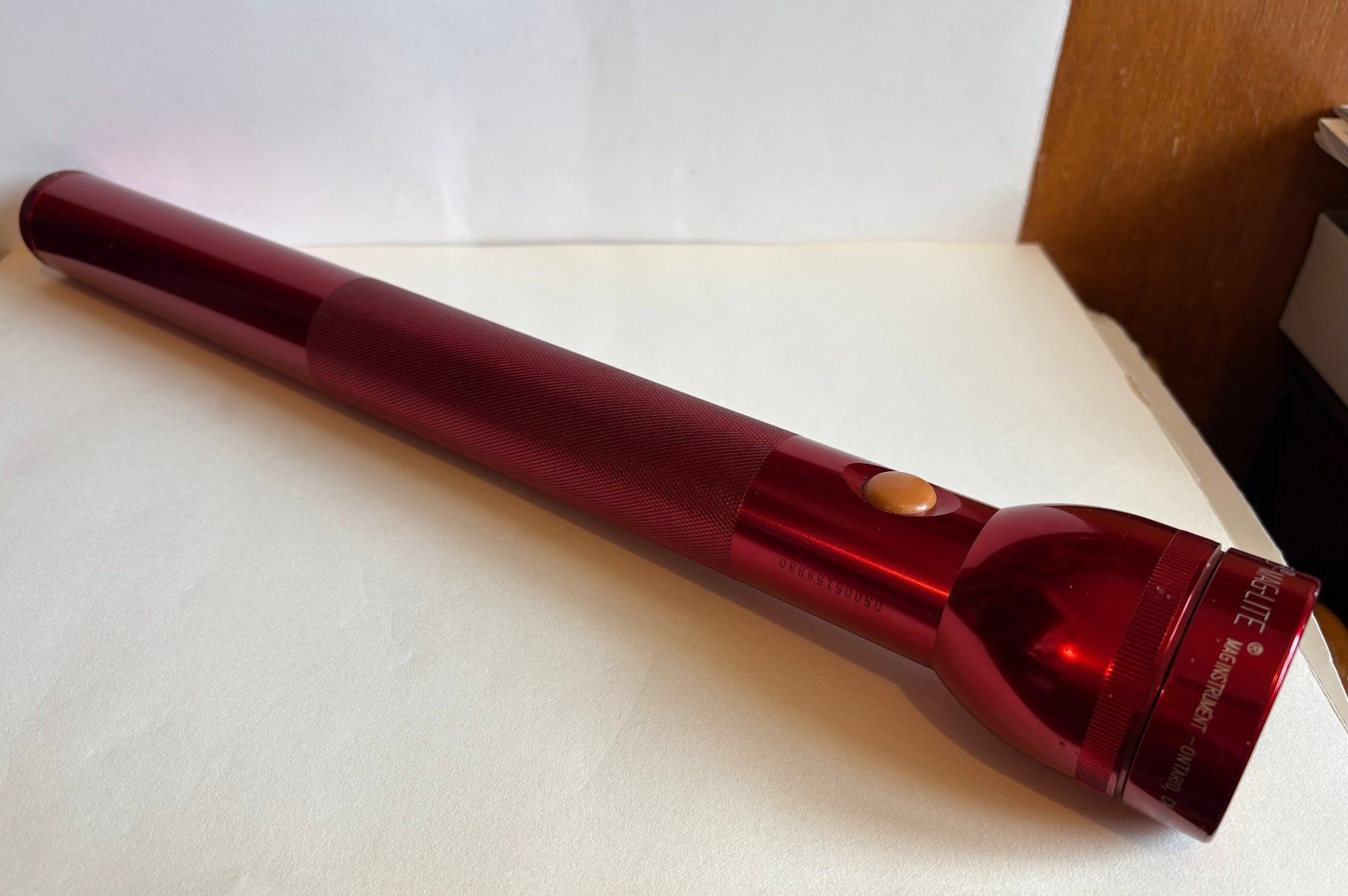 Lampade: Stablampe Mag Lite 5D rot 43,4 cm lang Maglite – Usato da Zürich venduto da Pam-Creation
