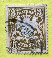 Briefmarken aus Bayern Wappen  gestempelt  ﻿