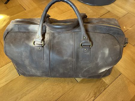 Weekender Bag Wildleder Made in Italy