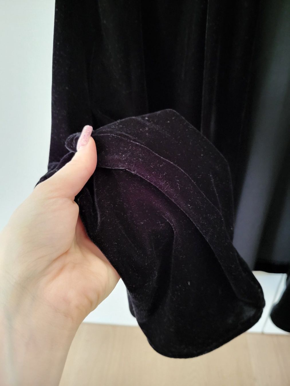 Vestes: schwarzes Samtjäggli Jacke M – D'occasion à Steffisburg par esneusdaheime 3