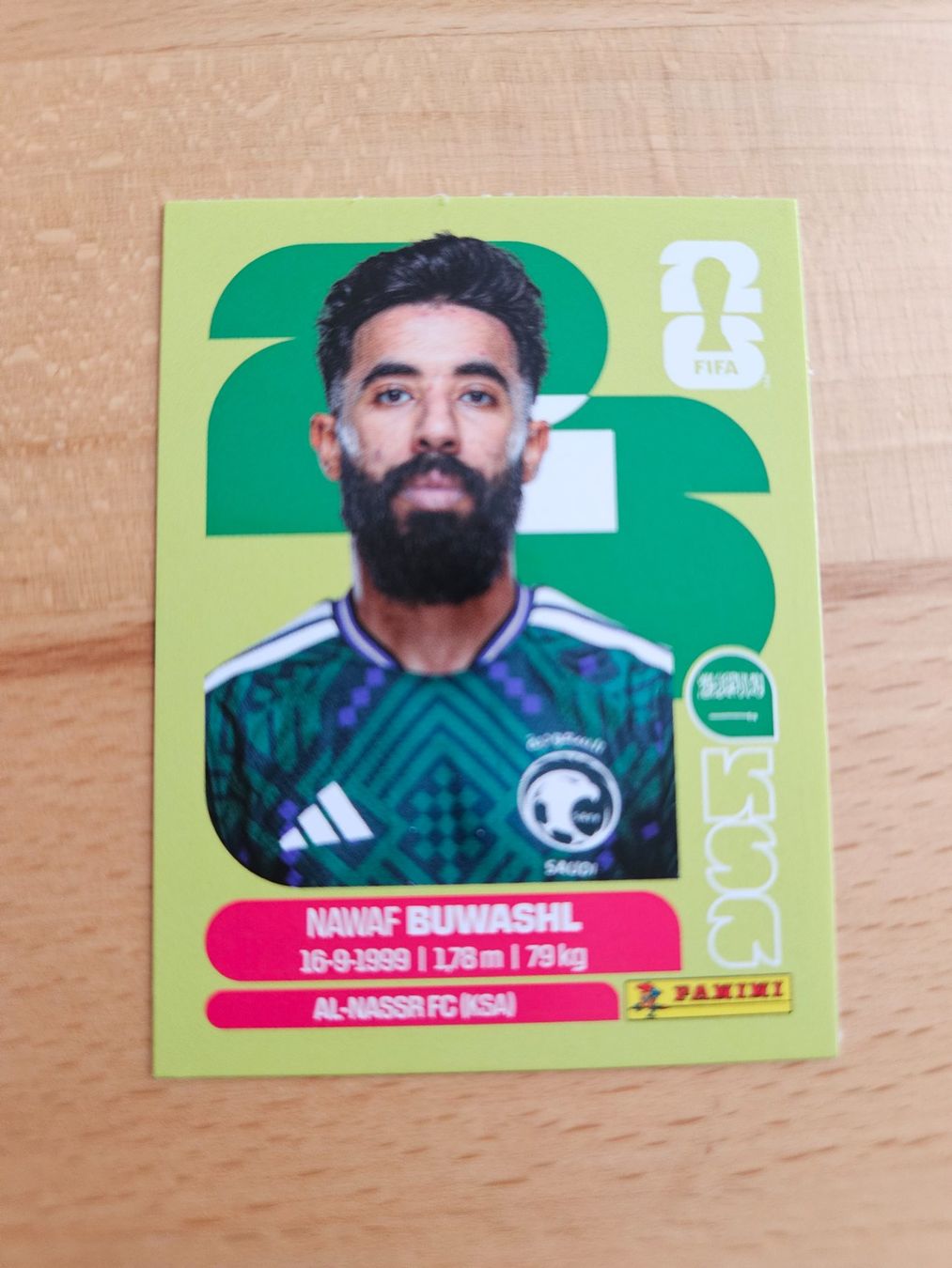 Panini Carte collezionabili: Panini WM 2026 KSA 5 – Nuovo (secondo la descrizione) da Winterthur venduto da melac