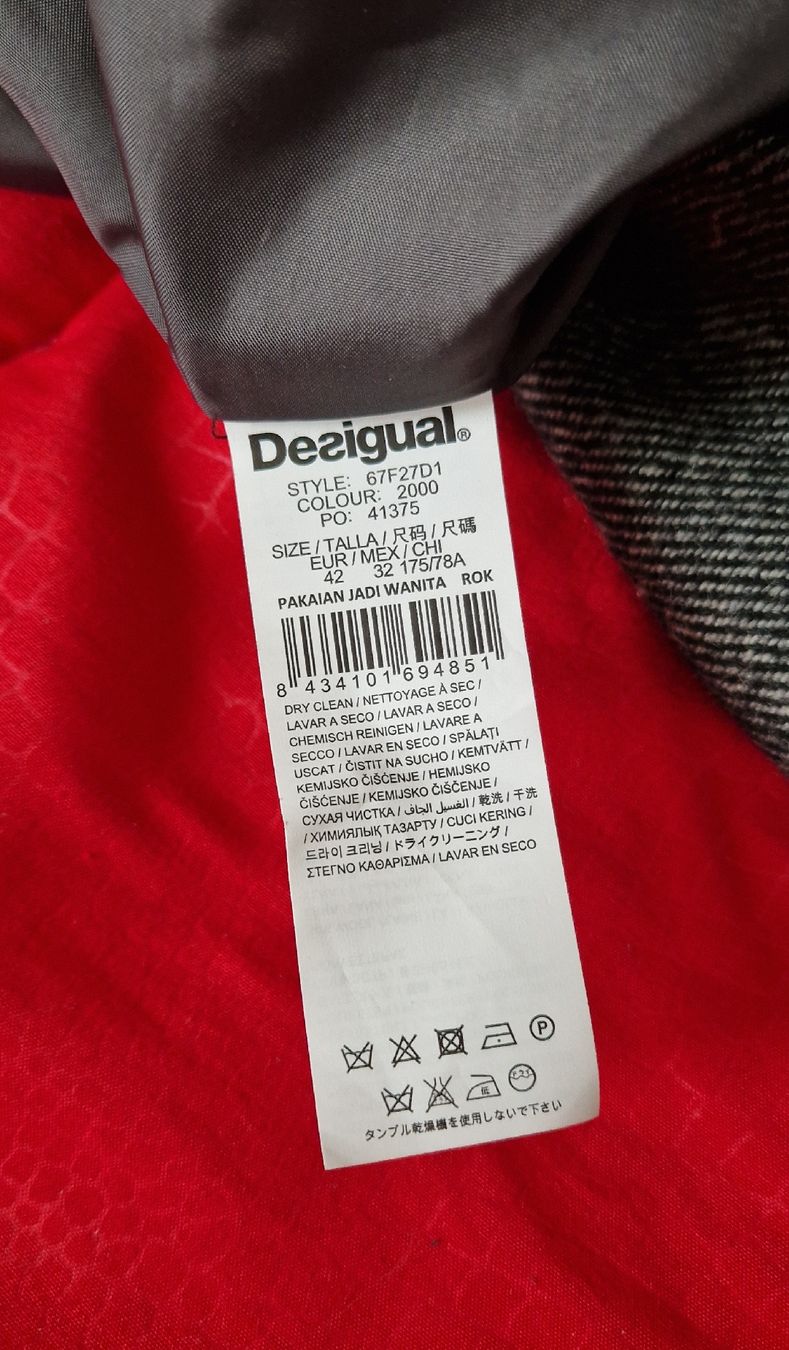 Desigual Gonne: Desigual Minirock Gr.42 Patchwork Herbst/Winter Trends – Nuovo (secondo la descrizione) da Gerlafingen venduto da mcc0102 4
