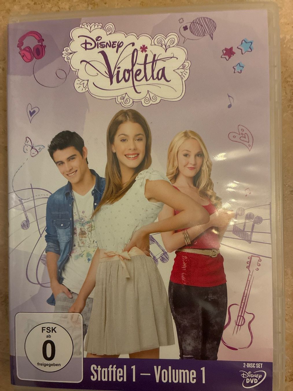 Tous les DVDs: 6 DVDs- Violetta Staffel 1, Volume 1-3 – D'occasion à Guntershausen par Gloominati 1