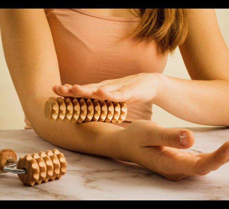 Dispositivi per massaggi: Massagegerät Kopf Massageroller Roller mit Griff – Nuovo e nell'imballaggio originale da Fällanden venduto da Eifachschoen 2