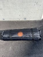 Schwarze Camping Matte