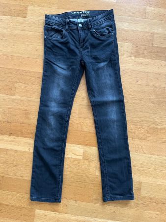 Jeans Gr.164 schwarz