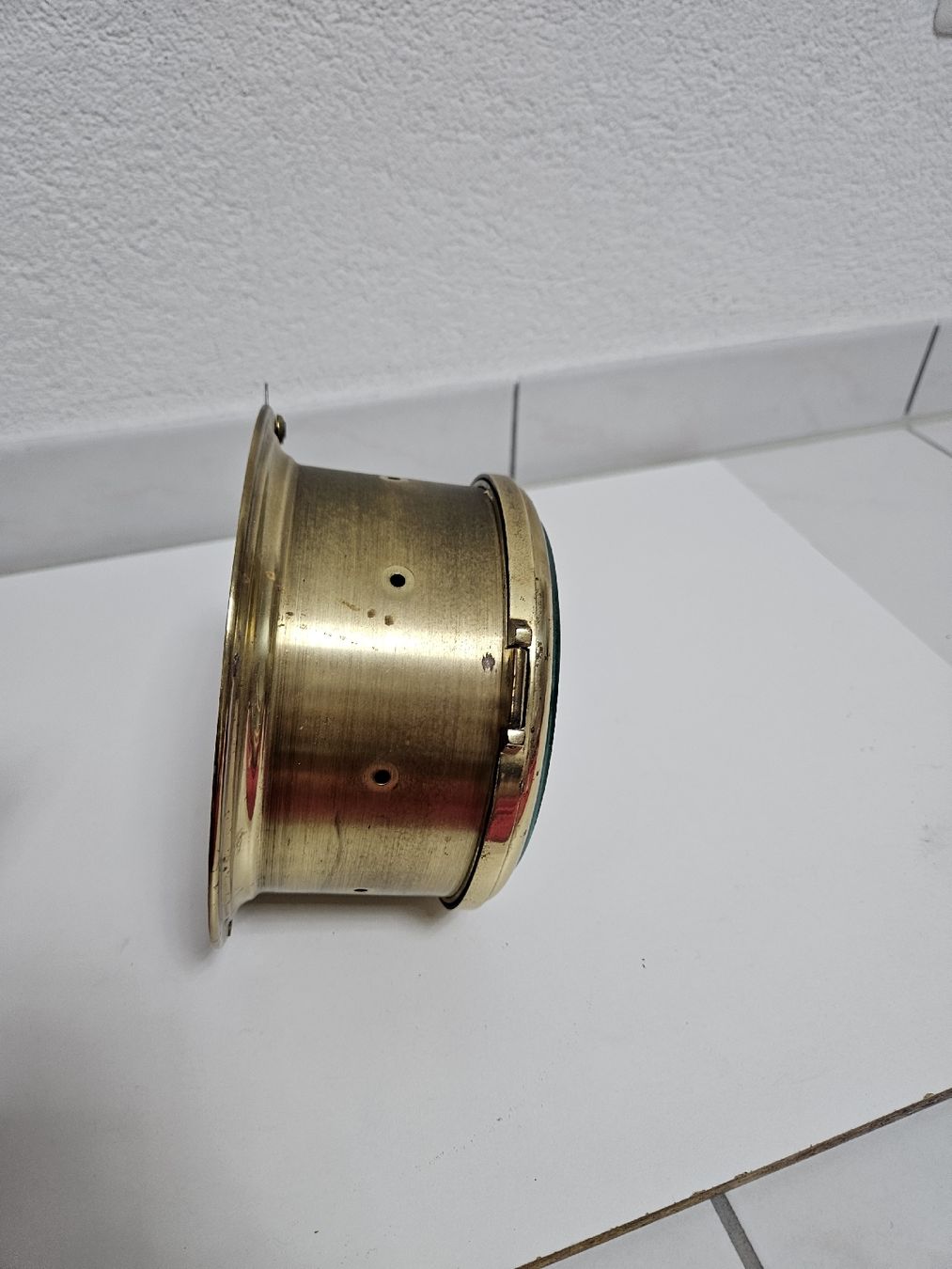 Orologi: Schiffsuhr Schatz Messing Gehäuse  – Usato da Schlieren venduto da Bestleo 3