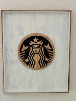 Starbucks- Bild, handmade 42x52cm