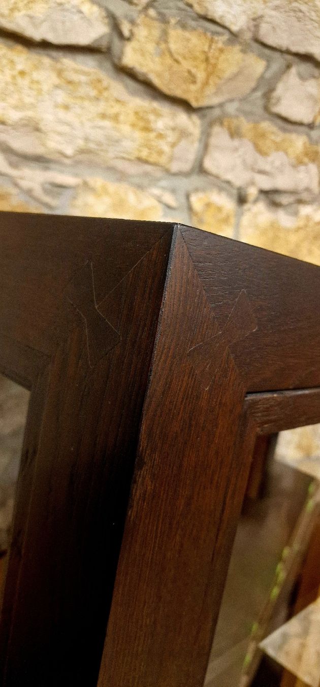 Vetrine: Einzigartige Vitrine aus Eiche holz. Top Zustand!!! – Nuovo (secondo la descrizione) da Grellingen venduto da syl_t5wm 8