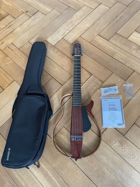 Yamaha SLG200NW Silent Guitar Natural Nylon String (Gebraucht) In - Foto 4