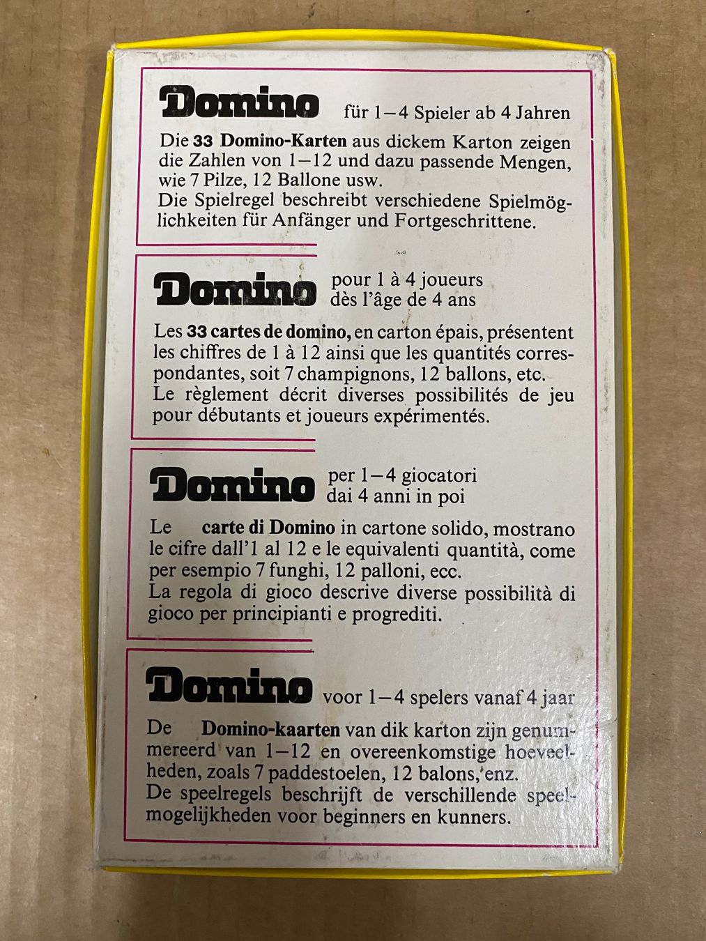 Carlit Giochi: Domino zum Zählen lernen Carlit – Usato da Eschlikon TG venduto da RamonaSt 3