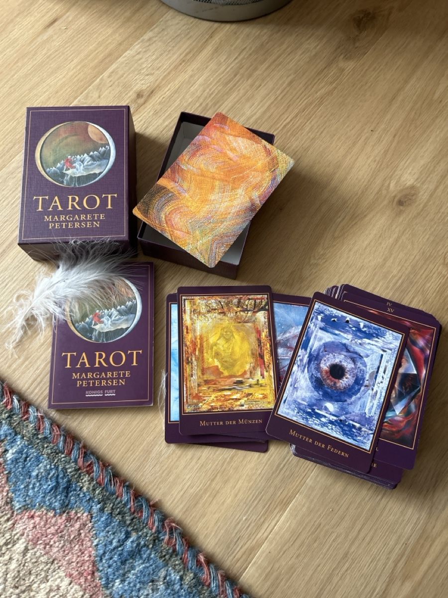 Karten: Margarete Petersen Tarot Karten Set, komplett & schön! – Gebraucht aus Thun von Ganesh03