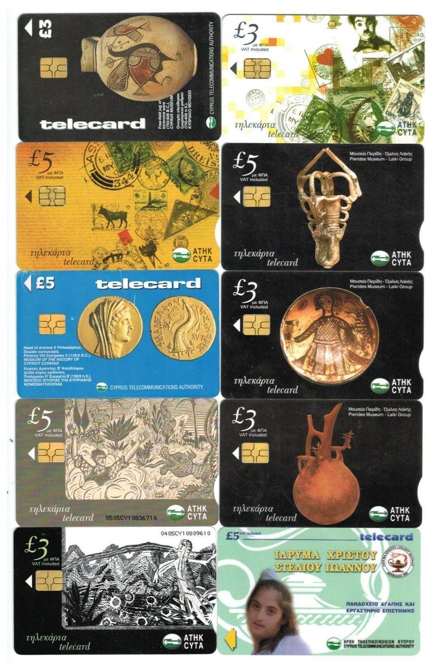 Cartes de téléphone: 10 Telefonkarten Zypern – D'occasion à Zürich par Tolima194