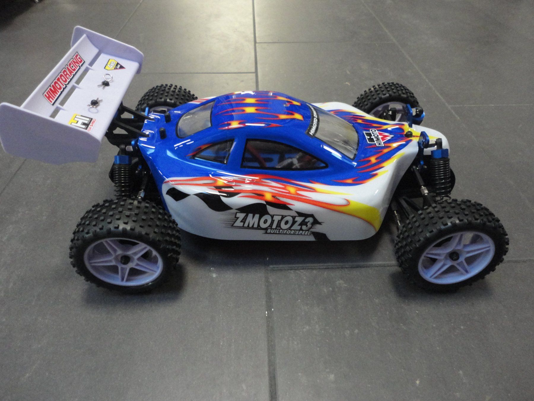 Modellismo RC: Buggy 1:10 komplett-Set. 4WD-Allradantrieb – Nuovo e nell'imballaggio originale da Horgen venduto da RcModell