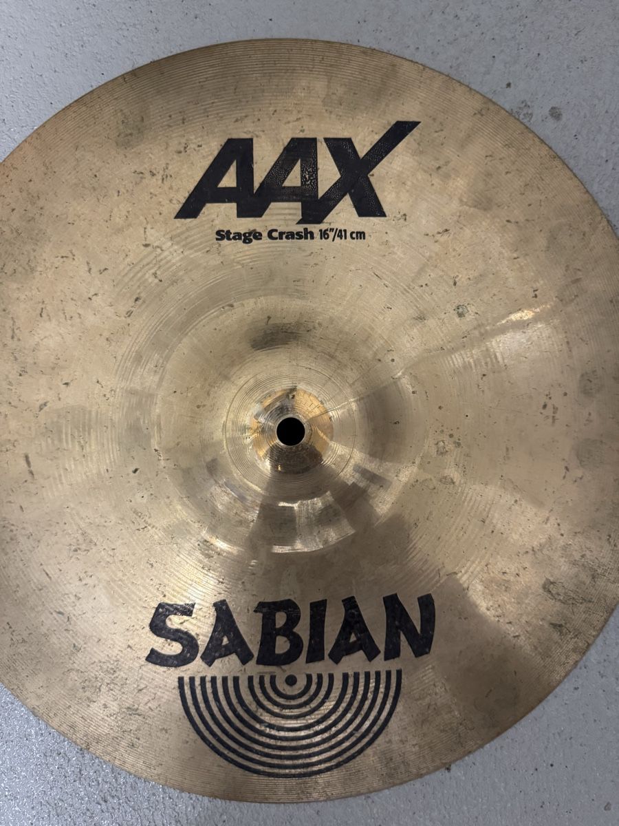 Sabian Strumenti musicali: Sabian AAX Crash – Usato da Riedholz venduto da swissdrummusic