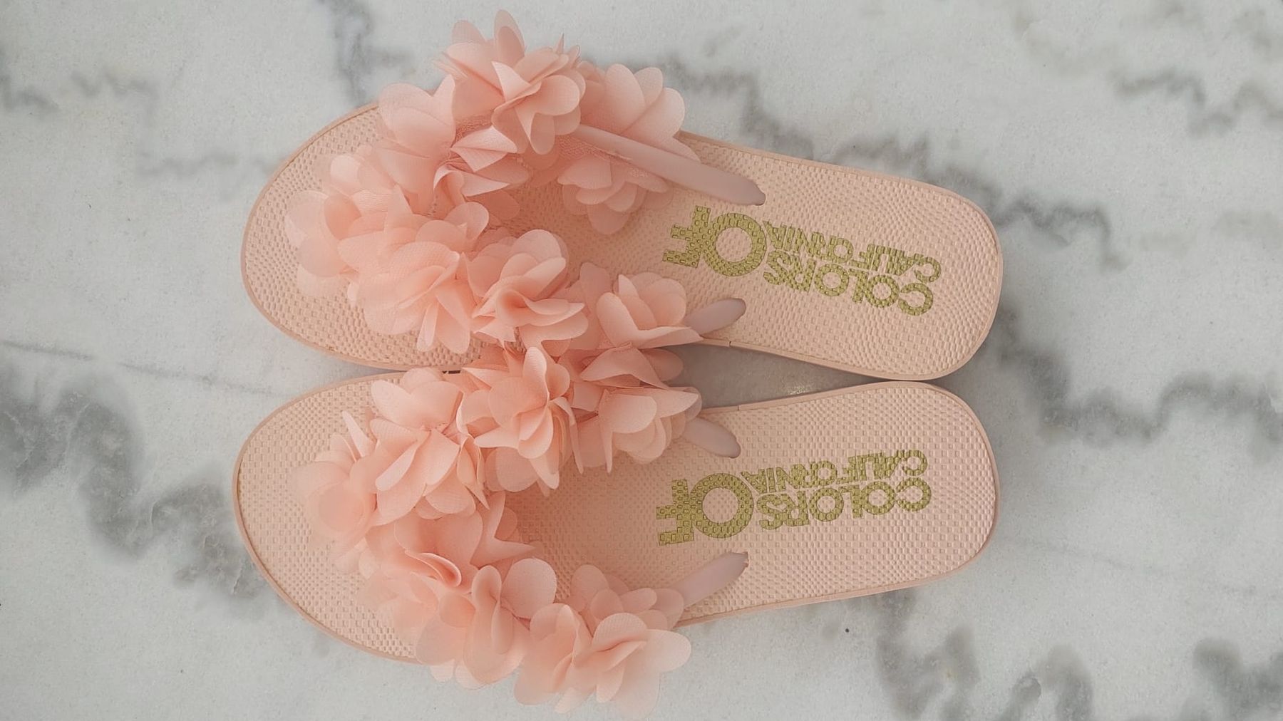 Scarpe da donna: Sommer Flip Flops Blumen Gr. 40 Rosa, NEU – Nuovo (secondo la descrizione) da Aesch BL venduto da Basswelle 3
