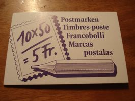 Markenbüchlein 1988, Postbote, o 8105 Watt 8.9.88