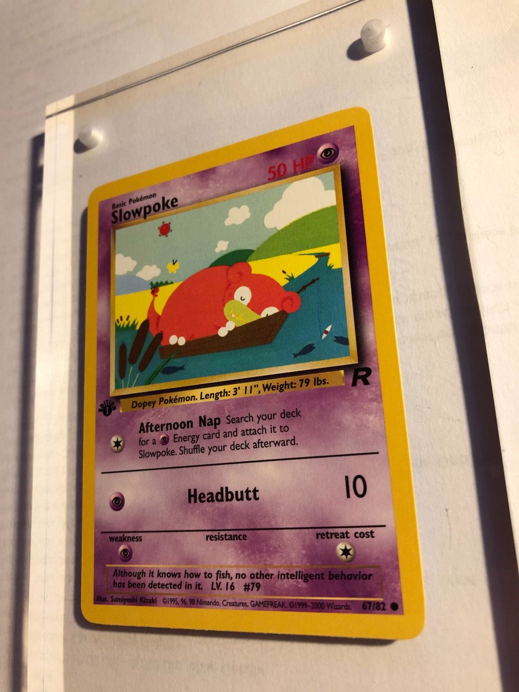 Carte collezionabili: Slowpoke 1st Team Rocket - MINT - ab 1.- – Usato da Giubiasco venduto da dan_pr8b 2