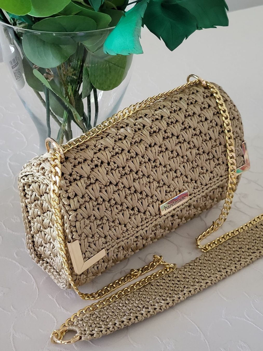 Sacs femmes: Handgemachte Makramee-Tasche – Neuf avec emballage d'origine à Schlieren par Sniho 1