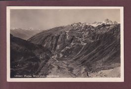FURKA - Blick vom Belvédère - 1926