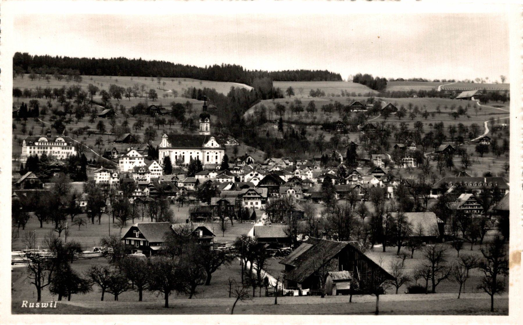 Cartoline postali: Ruswil – Usato da Bronschhofen venduto da Astore