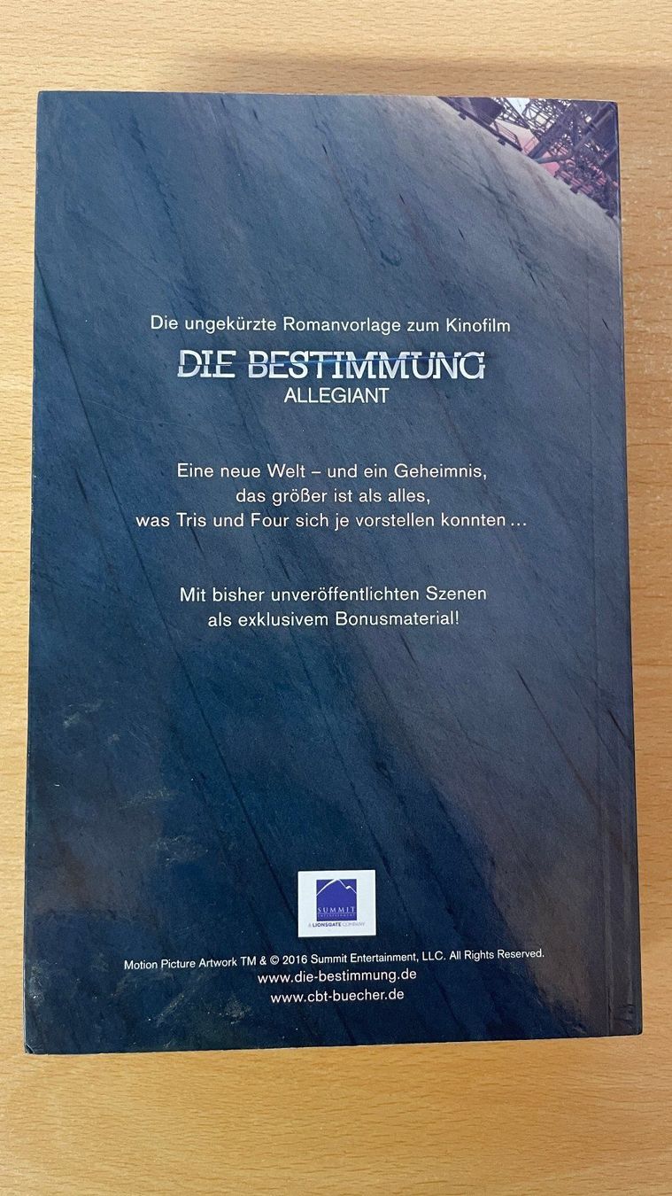 Libri: Die Bestimmung – Usato da Glattfelden venduto da cybermaxx 1