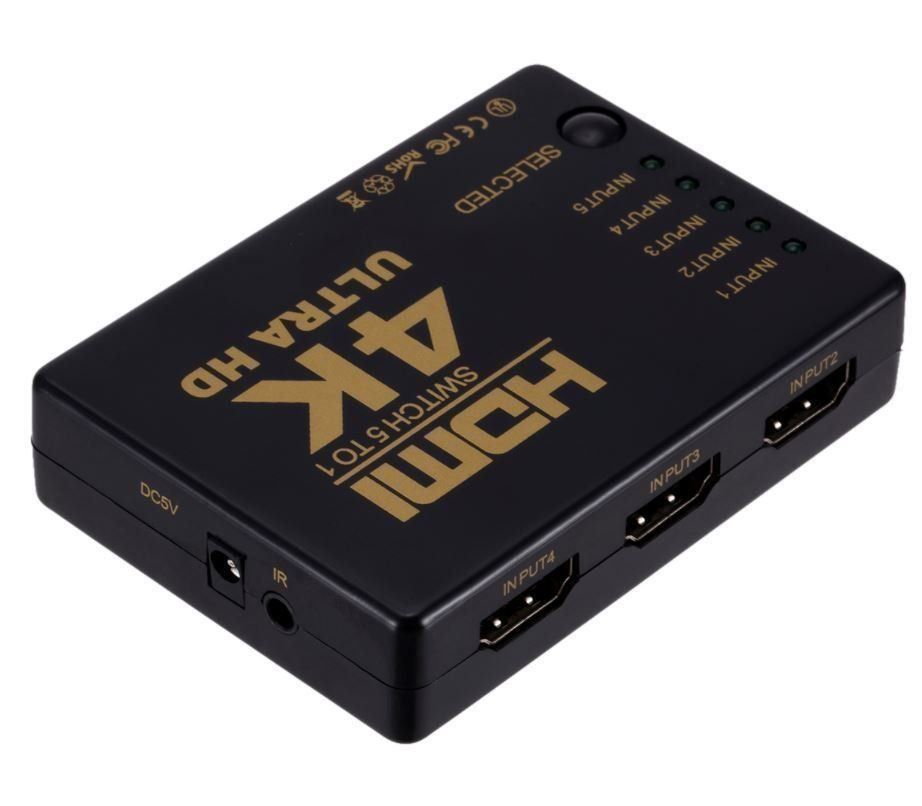 Convertitori: HDMI 1x5 Port Splitter – Nuovo e nell'imballaggio originale da Unterägeri venduto da RmOnline 5