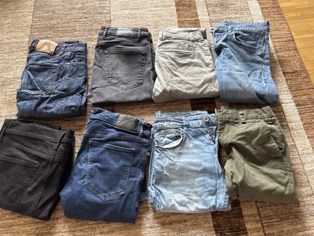 8 Herren Hosen S, eher skinny, ab 1.-