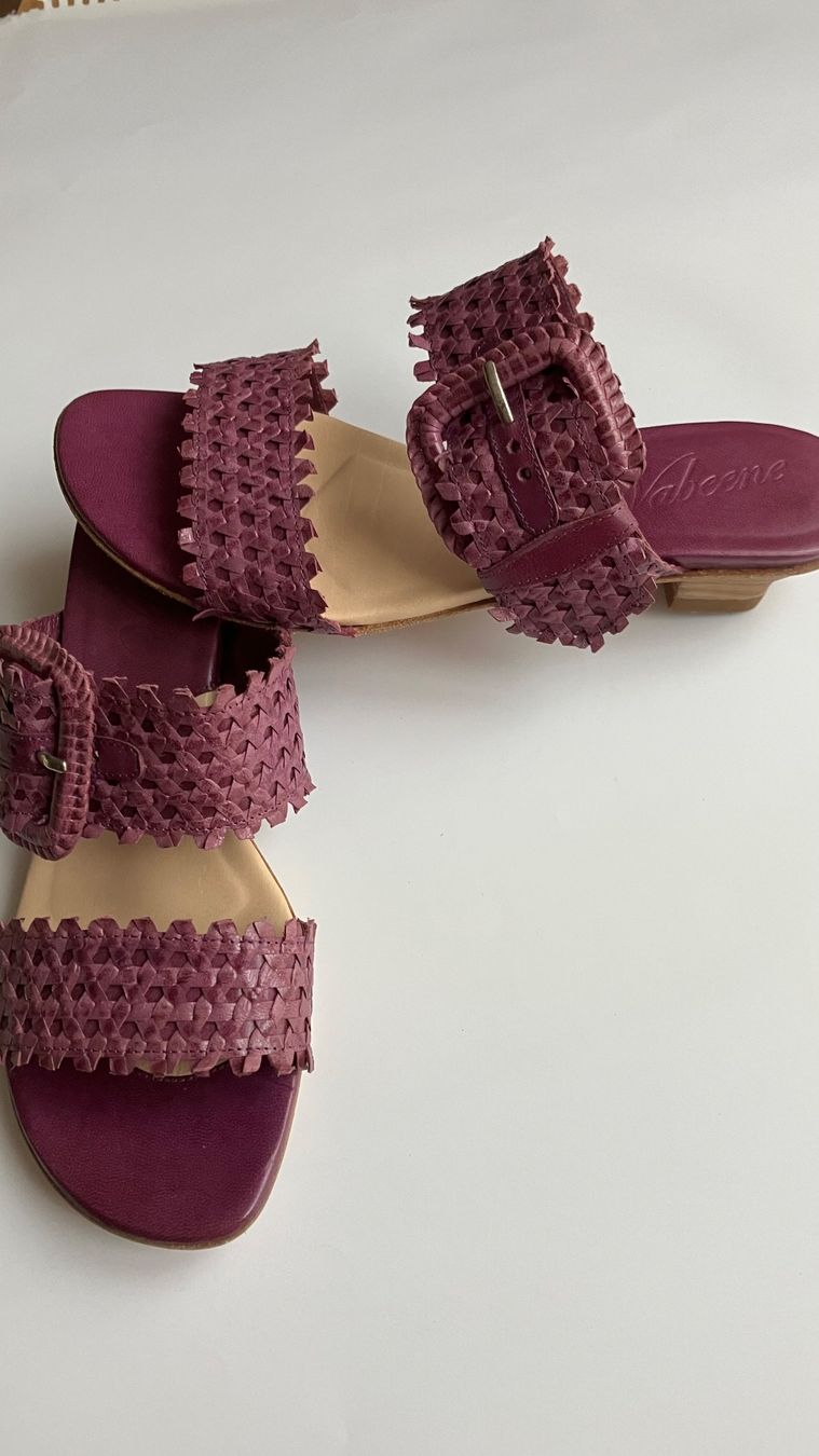 Vabeene Damenschuhe: Vabeene Flechtpantolette – Gebraucht aus Baar von Pulsatilla 1