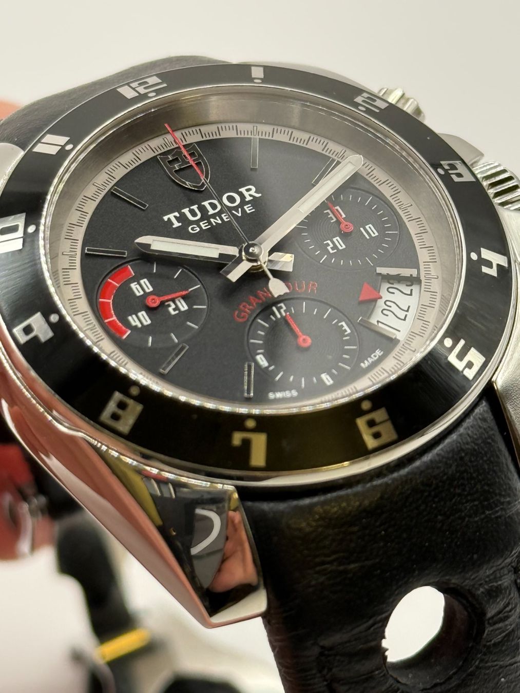 Tudor Orologi: Tudor Grantour Chronograph – Réf. 20350N – Usato da Bottens venduto da Evergold.ch 3