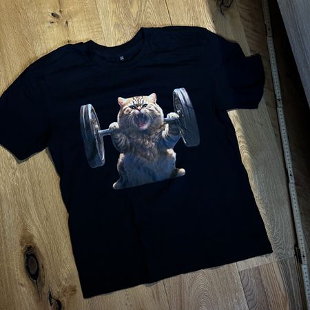 Gym T-Shirt Katze 