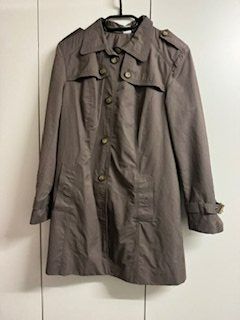 Mantel/Trenchcoat taupe  40
