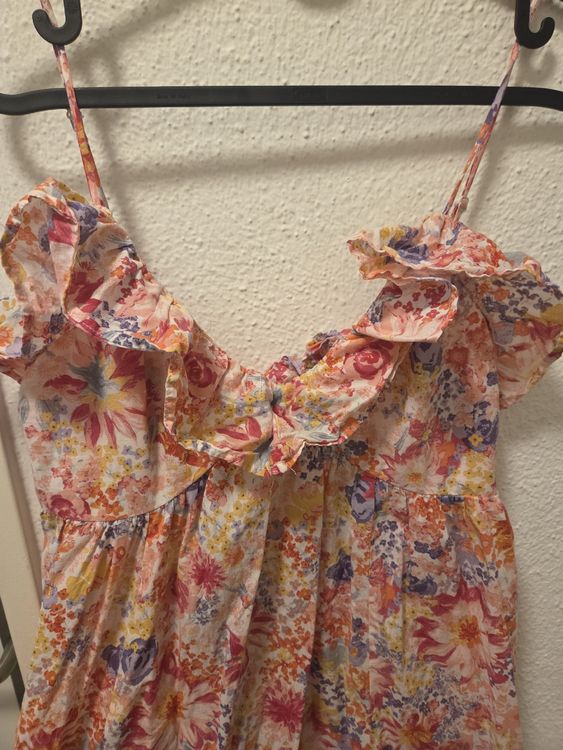 H&M Vestiti: Sommerliches Blumenkleid, Neckholder, Grösse S – Usato da Wädenswil venduto da Alessandra_25 1