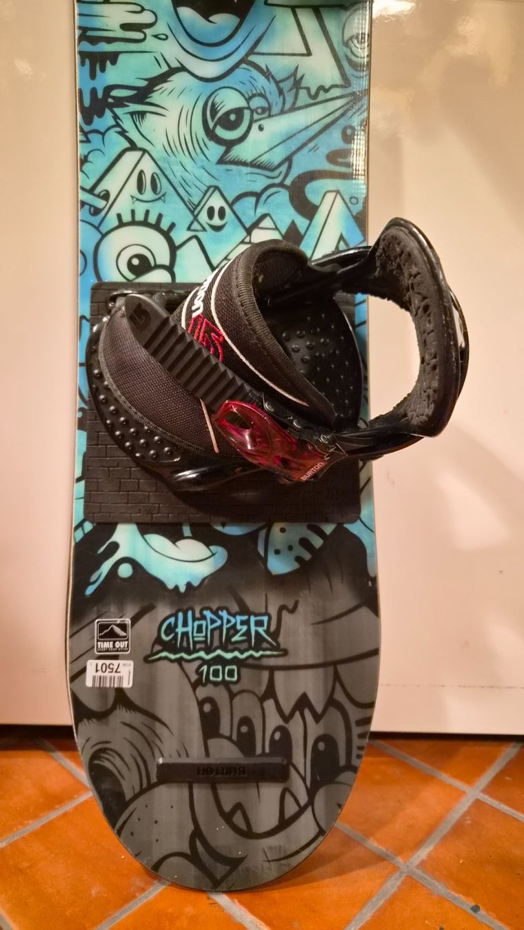 Burton Board: Burton Snowboard 100cm inkl. Bindung – Usato da Oberrieden venduto da Raja011 2