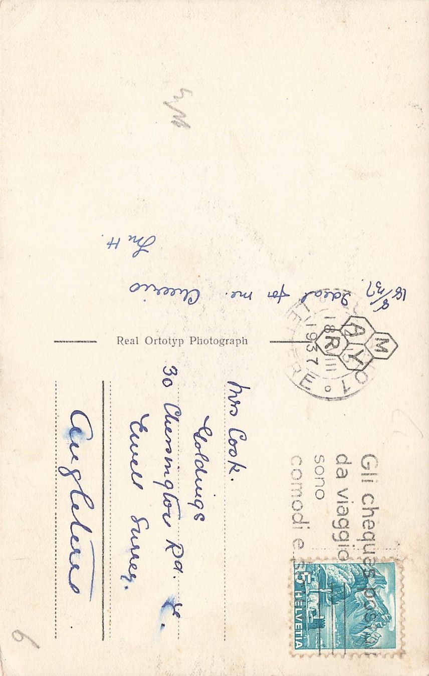 Cartoline postali: Luregio motivo rustico ticinese – Usato da Biasca venduto da Blenio71 1