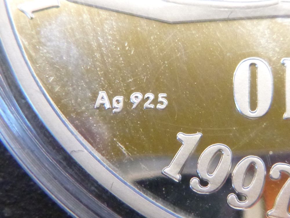 Grosse Silbermünze (925) aus der Ukraine Kaufen auf Ricardo
