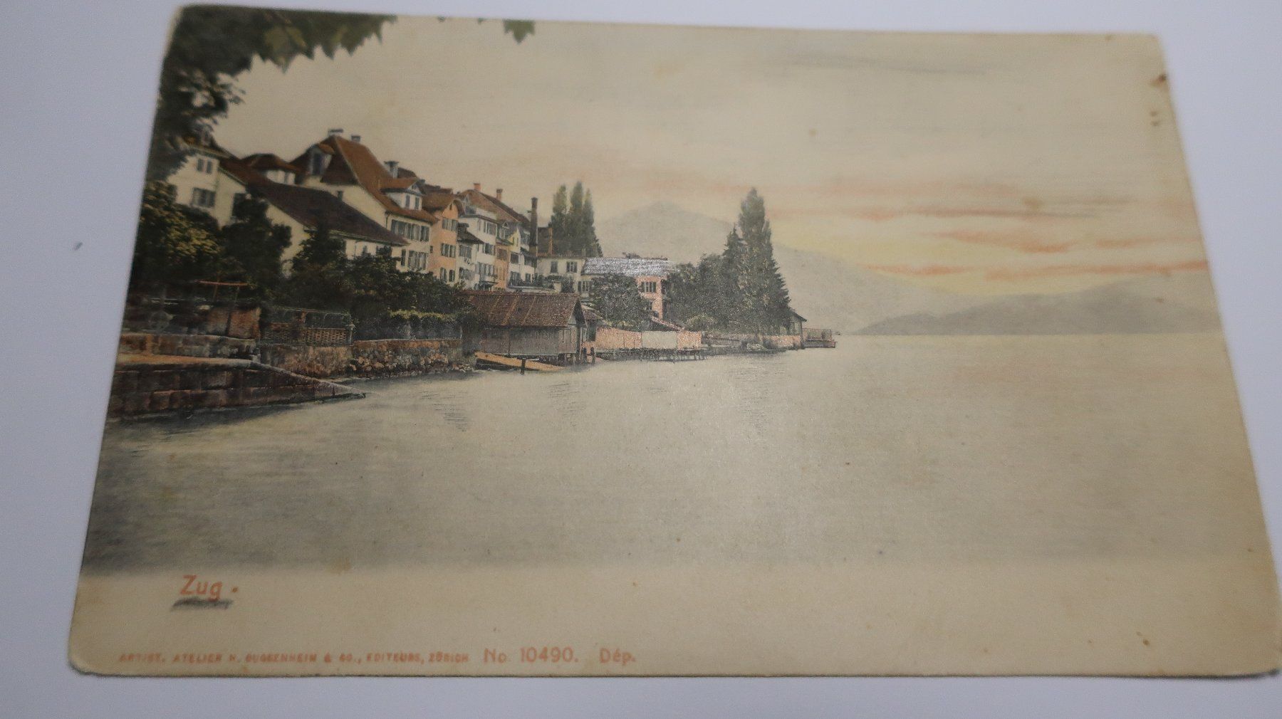 Cartes postales: Zug – Défectueux à Cormoret par Pascalll2001 1