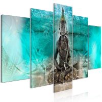 XXL Wandbild 200x 100 cm NEU Buddha Feng Shui Asien