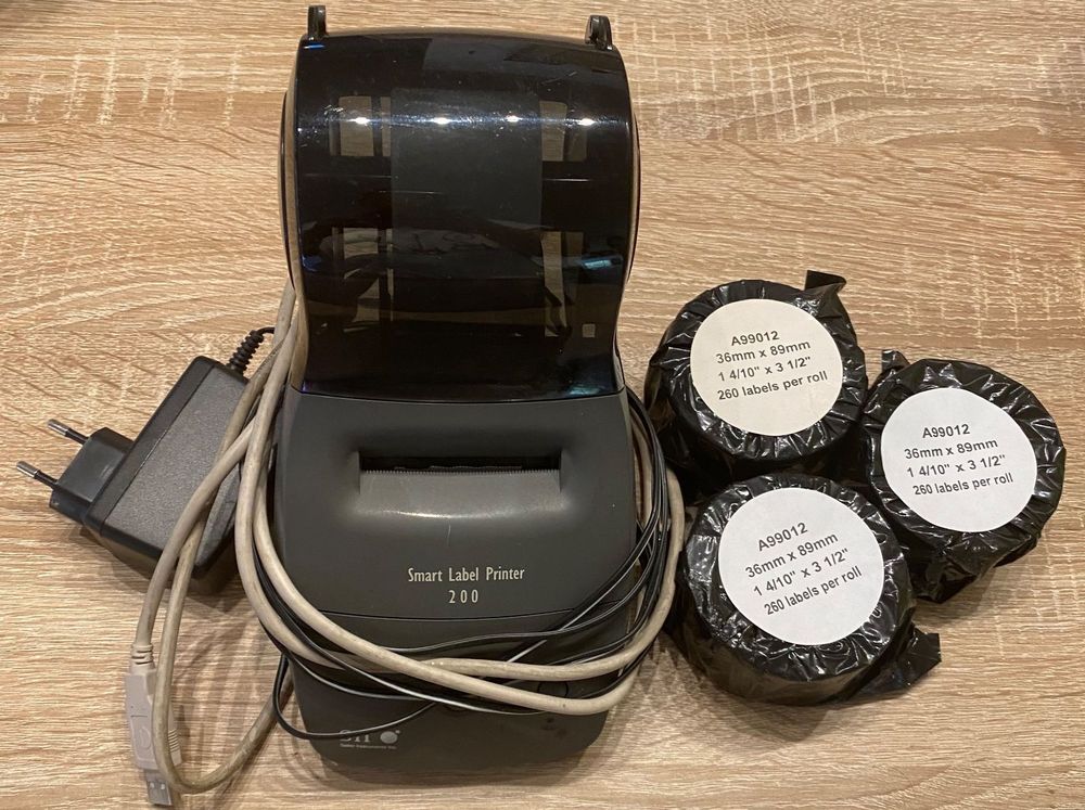 Smart label printer 200 etikettendrucker mit rollen Kaufen auf Ricardo